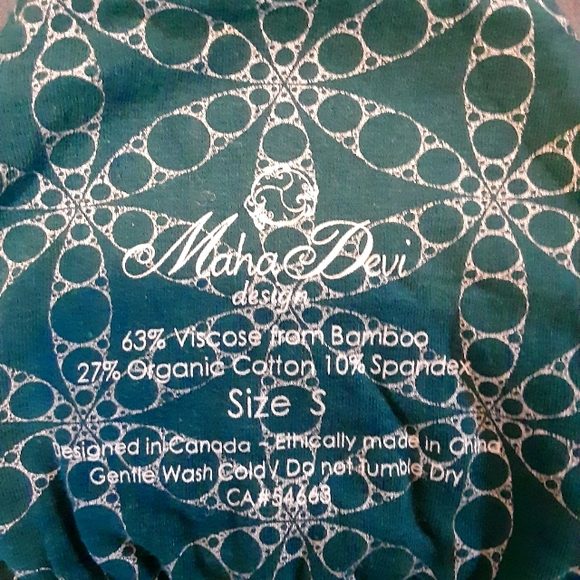 Maha Devi tie up crop top - Picture 2 of 2